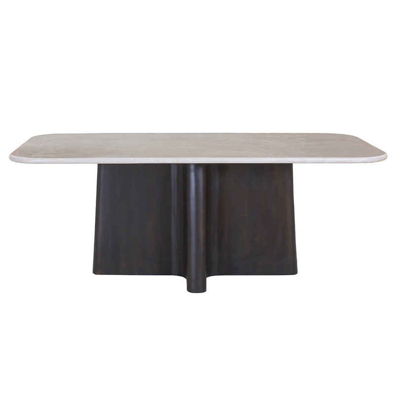 Jacory Dining Table w/Bottocino Marble Top - DN04775