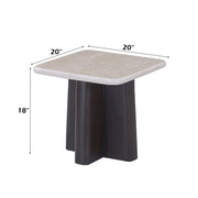 Jacory End Table w/Bottocino Marble Top - LV04766