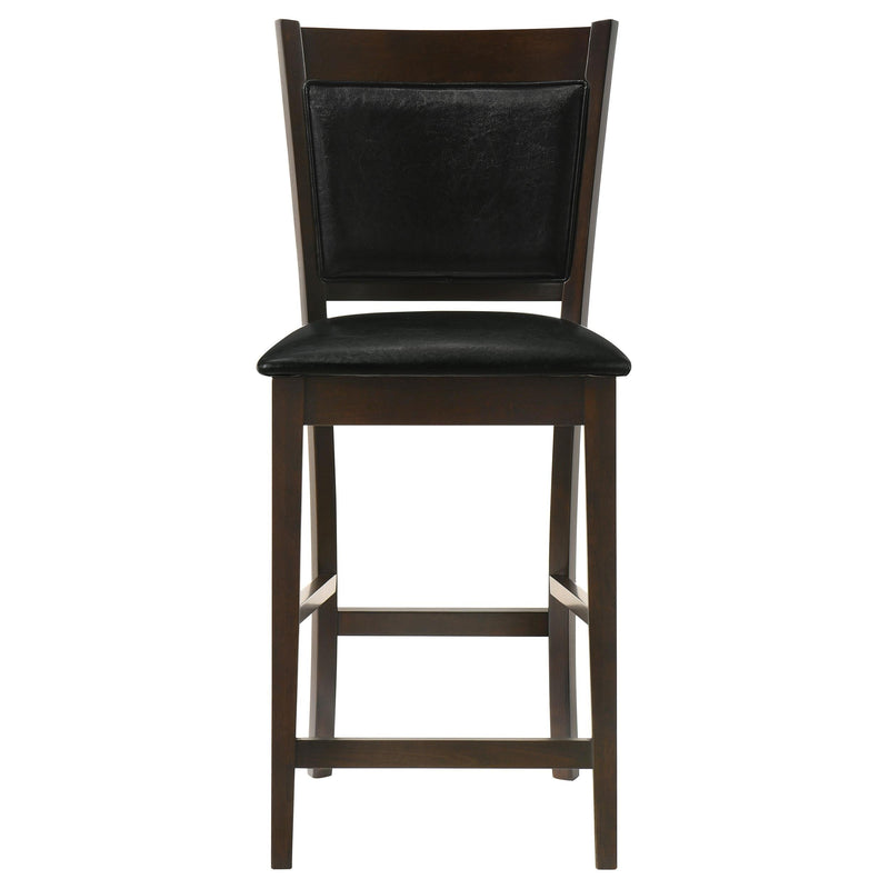 Jaden 5-piece Square Counter Height Dining Set Espresso - 100958-S5