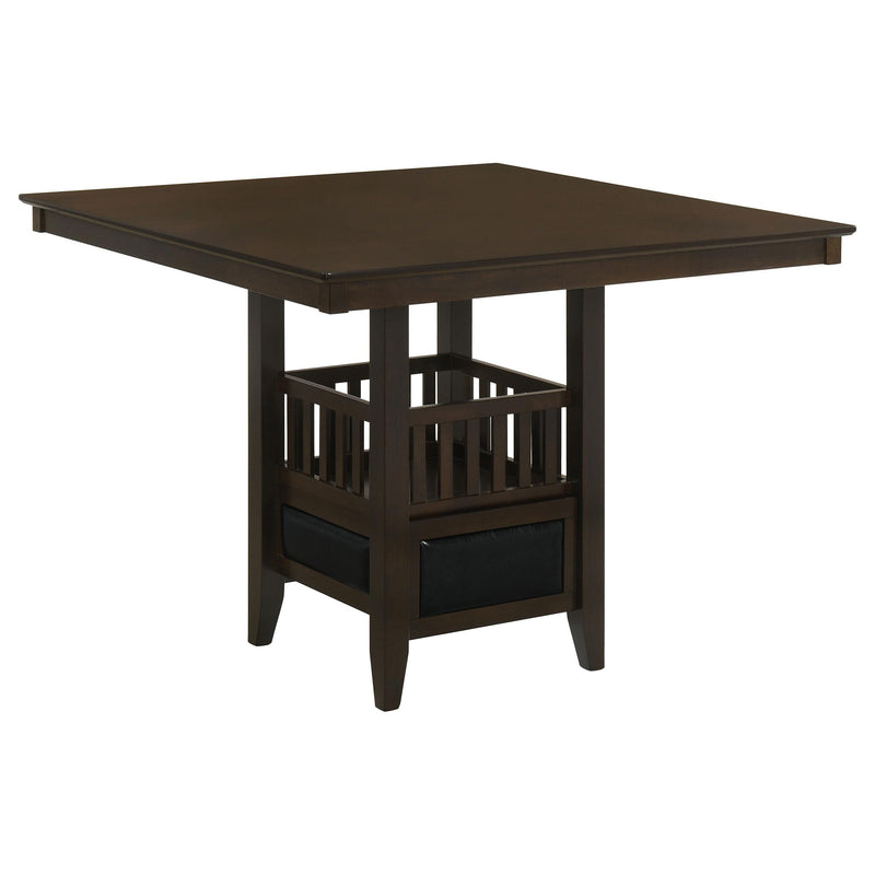 Jaden Square 47-inch Counter Height Dining Table Espresso - 100958