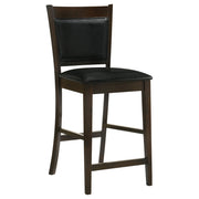 Jaden Upholstered Counter Chair Espresso (Set of 2) - 100959