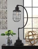 Jae Antique Black Desk Lamp - DMV FurnitureTable Lamp