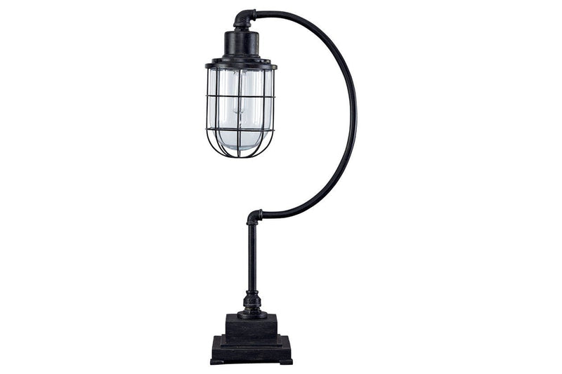Jae Antique Black Desk Lamp - DMV FurnitureTable Lamp