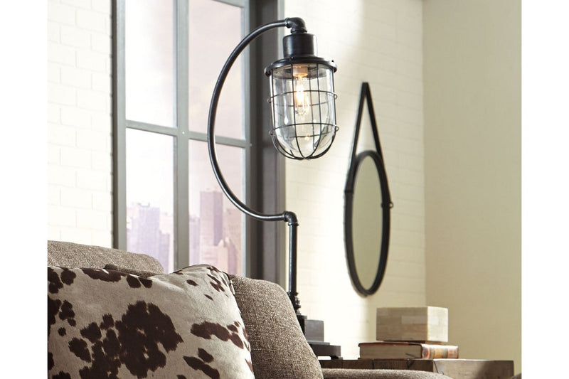 Jae Antique Black Desk Lamp - DMV FurnitureTable Lamp