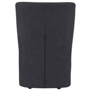 Jaelynn Upholstered Parsons Dining Side Chair Charcoal (Set of 2) - 107052CHAR