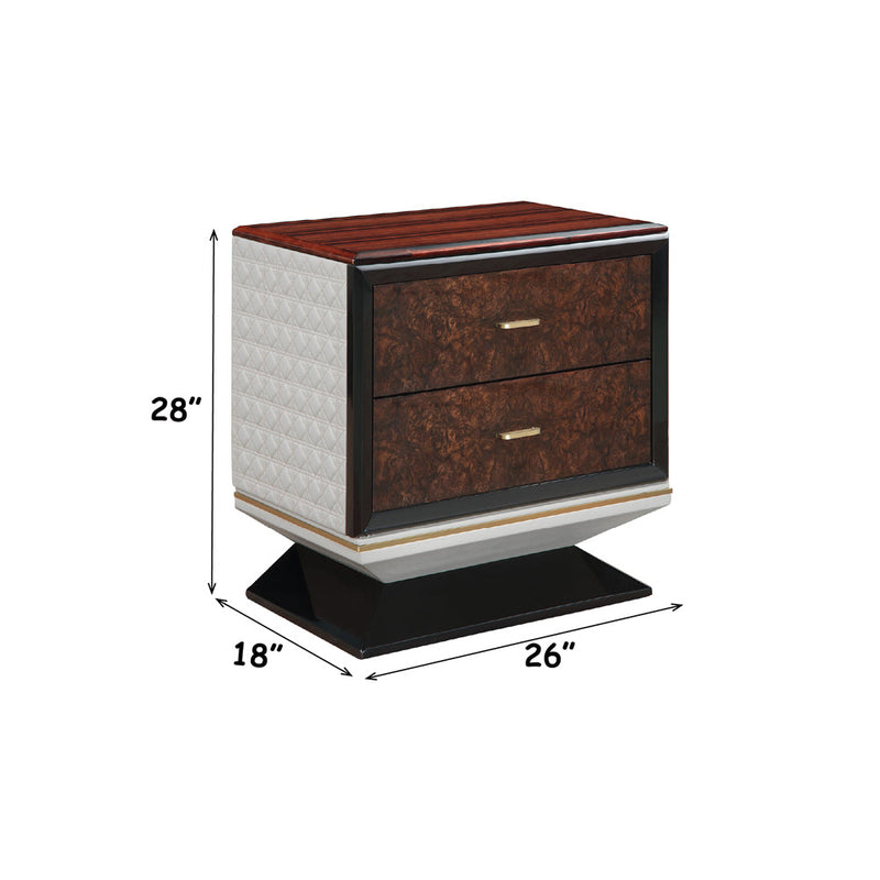 Jamonica Nightstand w/2 Drawers - BD20023