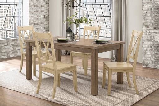 Janina Natural/Buttermilk Dining Set - DMV FurnitureDining Room Set
