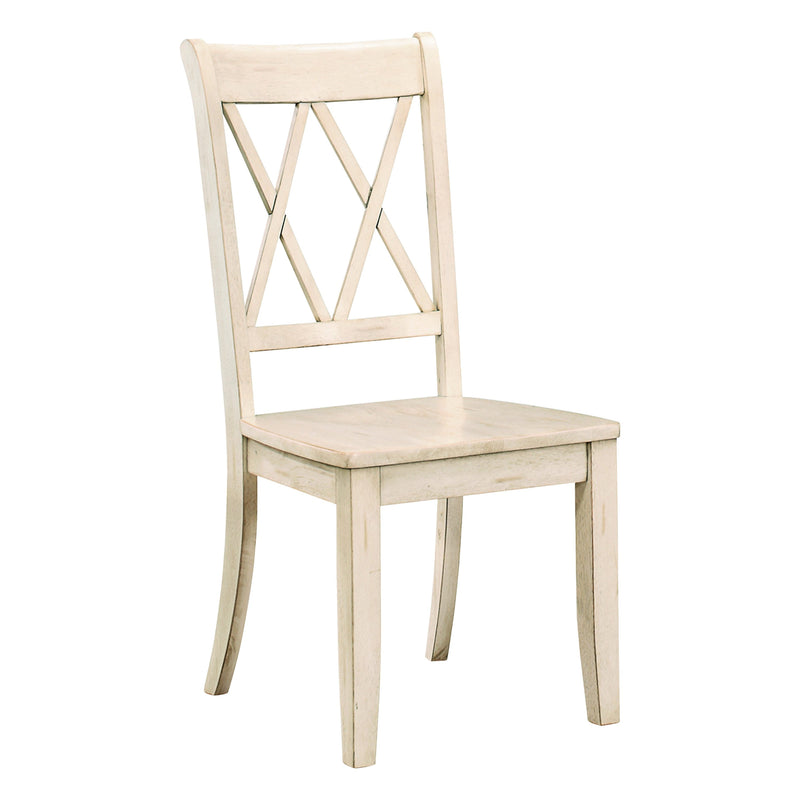 Janina Natural/White Dining Set - DMV FurnitureDining Room Set