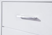 Jarlee White Dresser and Mirror - PCB392B1