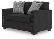 Jasmine Peaks Coal Loveseat - 2890435