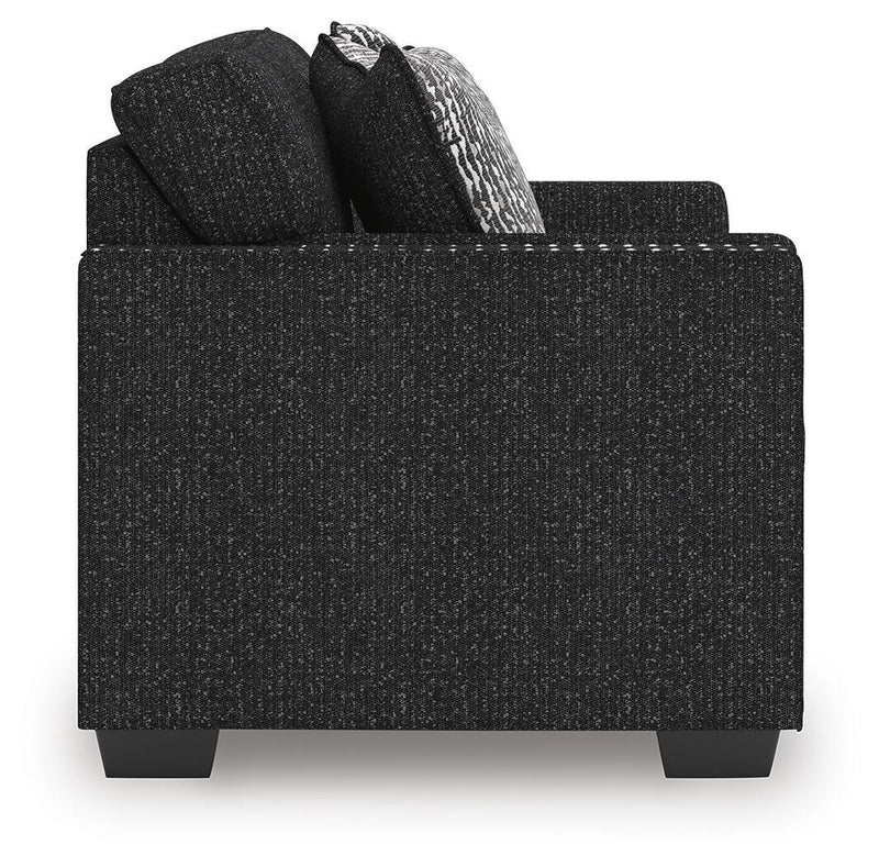 Jasmine Peaks Coal Loveseat - 2890435