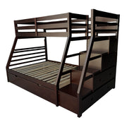 Jason Twin/Full Bunk Bed W/Trundle & Storage - 37015