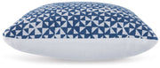 Jaycott Next-Gen Nuvella Blue/White Pillow - A1900001P