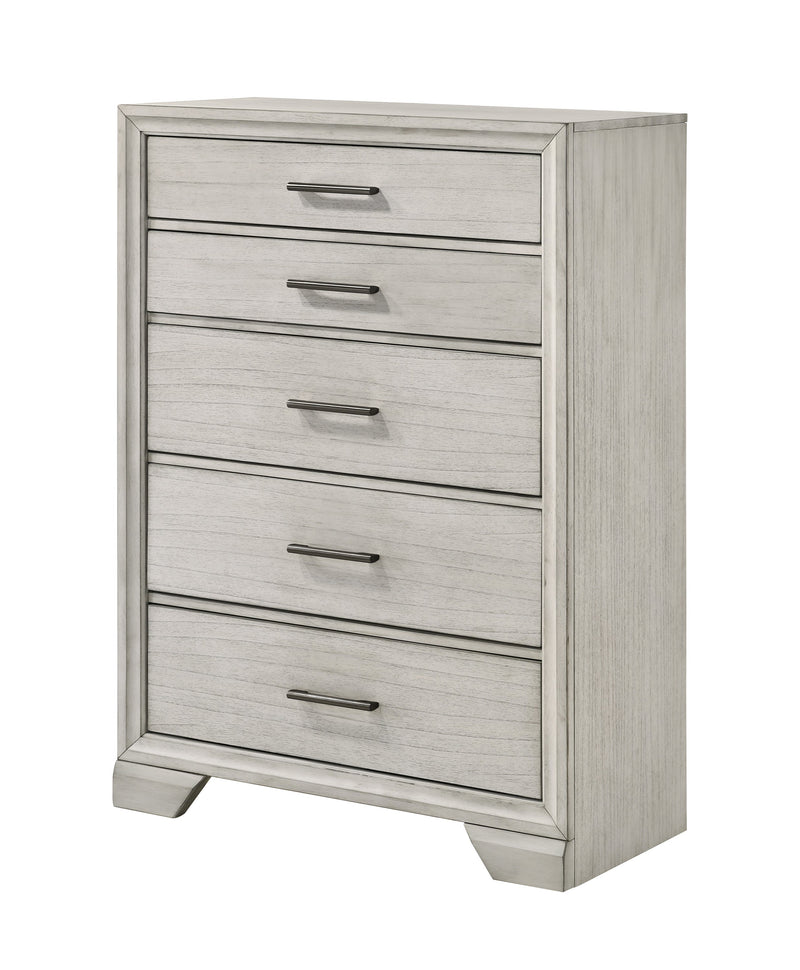 Jaymes White Mist Footboard Storage Platform Bedroom Set - DMV FurnitureBedroom Set