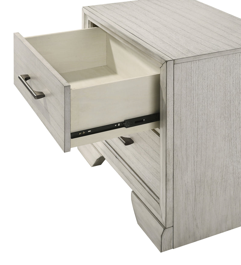 Jaymes White Mist Footboard Storage Platform Bedroom Set - DMV FurnitureBedroom Set