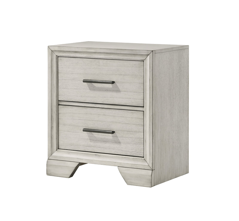 Jaymes White Mist Footboard Storage Platform Bedroom Set - DMV FurnitureBedroom Set