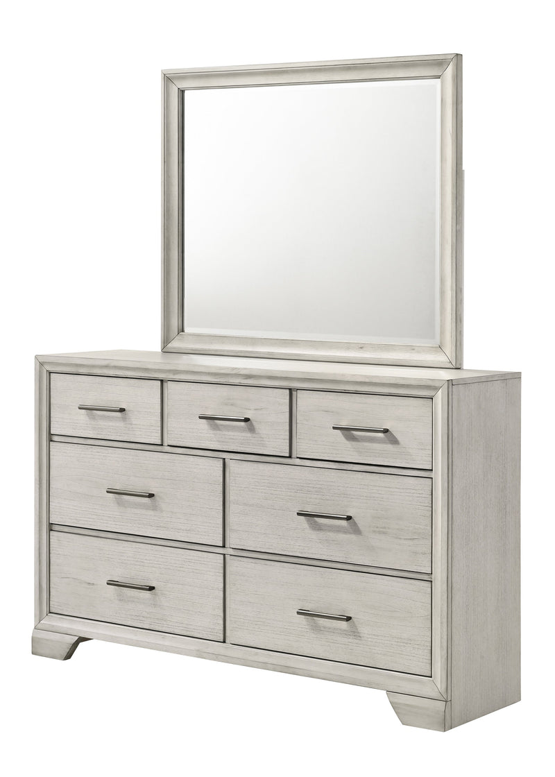 Jaymes White Mist Footboard Storage Platform Bedroom Set - DMV FurnitureBedroom Set