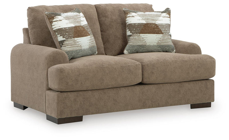 Jayne Park Pecan Loveseat - PC8150535