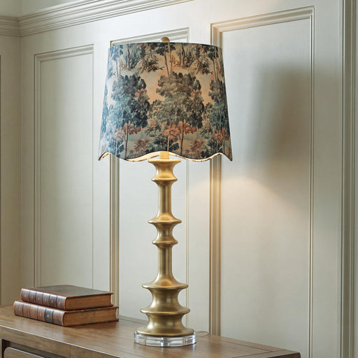 Jaystower Antique Gold Color Table Lamp - L236144