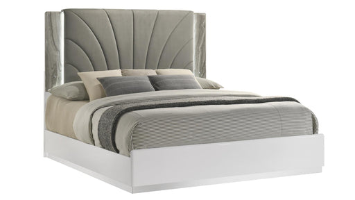 Jazz Queen Bed White - Jazz Queen Bed White