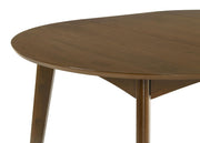 Jedda 5-piece Oval Dining Table Set Dark Walnut - 105361-S5