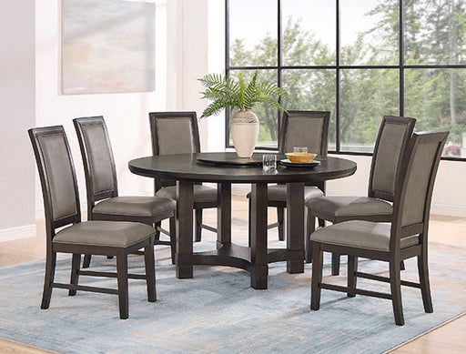 Jeffries Round Table W/Lazy Susan - 2070T-60