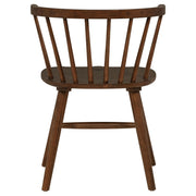 Jeffries Windsor Wood Dining Side Chair Walnut (Set of 2) - 107202WAL