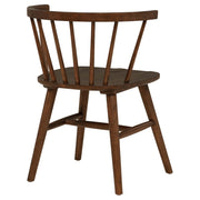 Jeffries Windsor Wood Dining Side Chair Walnut (Set of 2) - 107202WAL