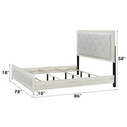 Jehoram Eastern King Bed - BD04351EK