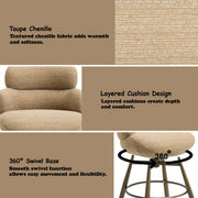 Jena Bar Chair w/Swivel - DN03819