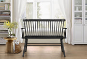 Jerimiah Spindleback Black Bench - DMV FurnitureAccent Bench