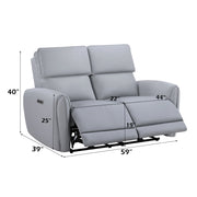 Jeromie Power Motion Loveseat w/USB Port - LV03336