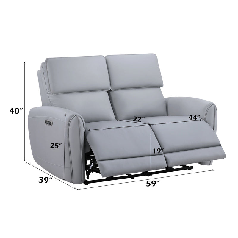 Jeromie Power Motion Loveseat w/USB Port - LV03336