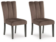 Jeshina Mocha Dining Chair, Set of 2 - PCD581-01