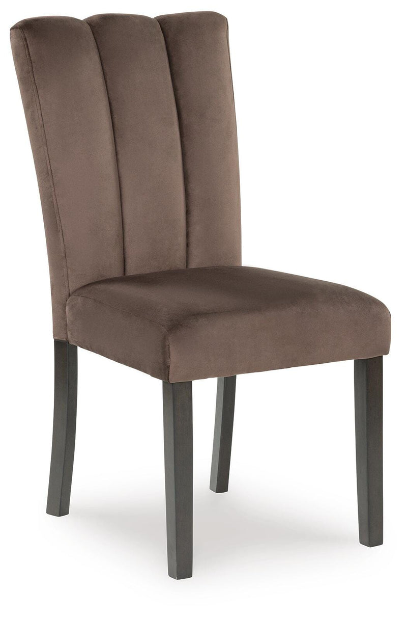 Jeshina Mocha Dining Chair, Set of 2 - PCD581-01