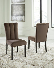 Jeshina Mocha Dining Chair (Set of 2) - PCD581-01X2