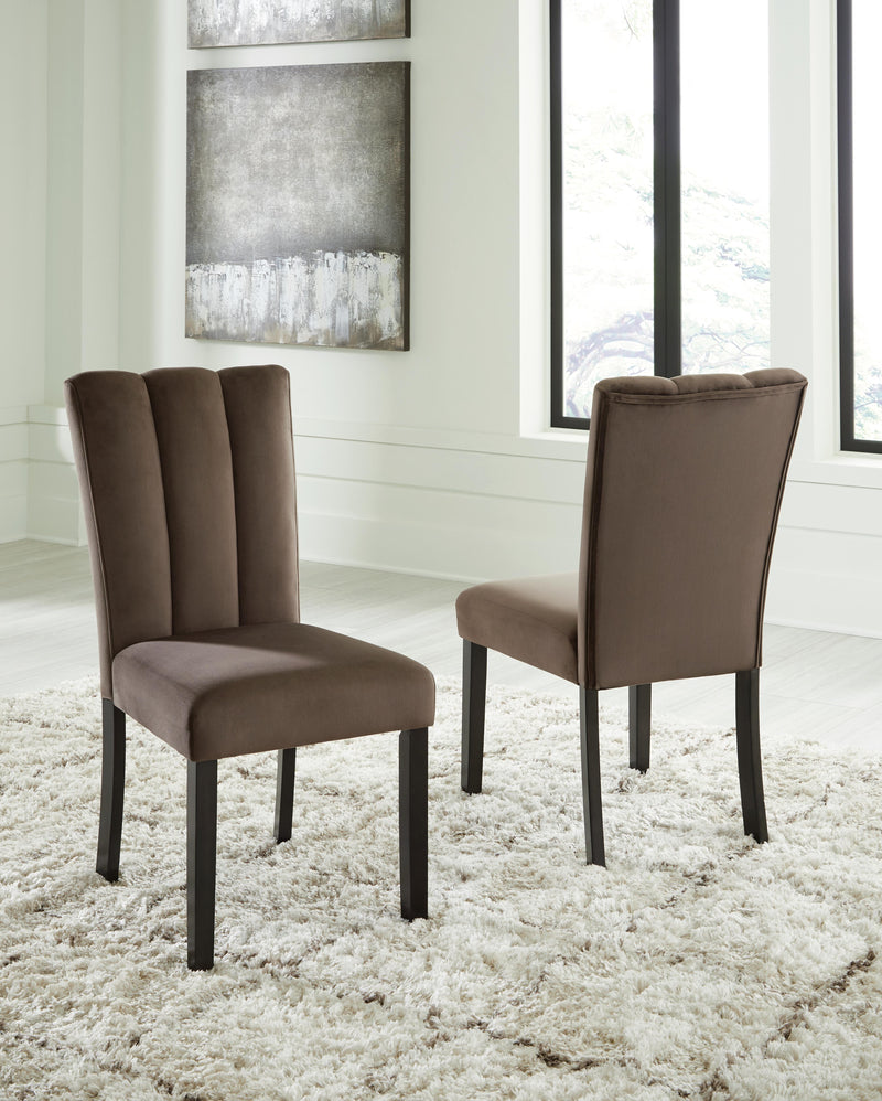 Jeshina Mocha Dining Chair (Set of 2) - PCD581-01X2