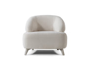 Jesse Chair - Walnut in Cream - 200-ST-SOFT03-WL-B