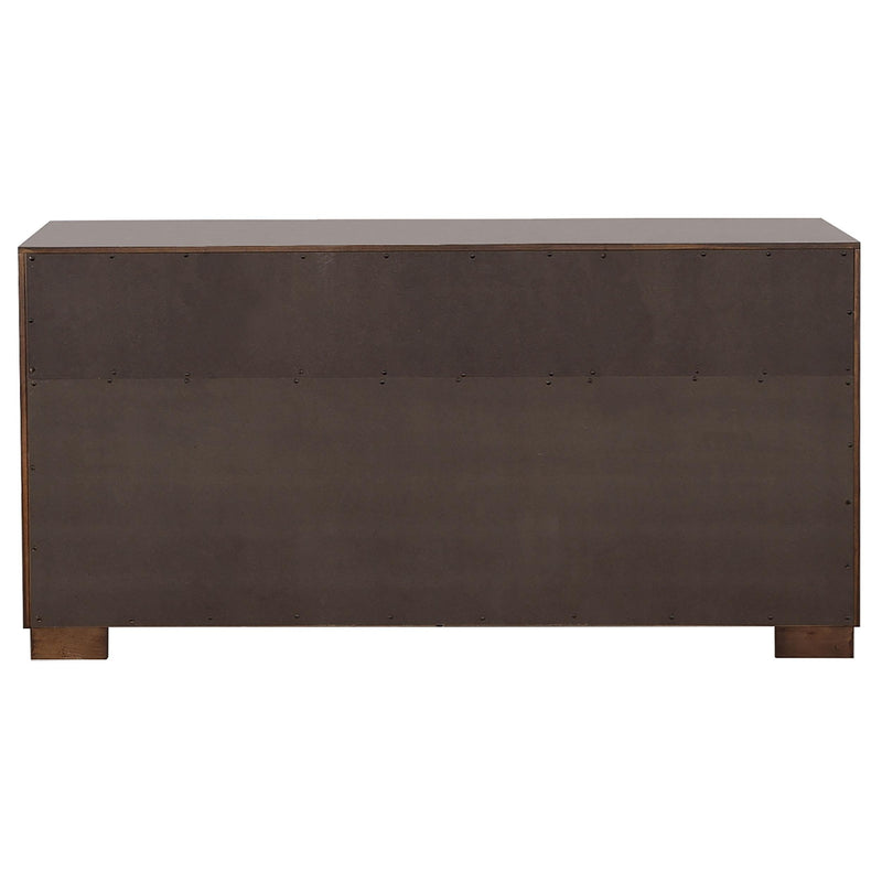 Jessica 4-piece Eastern King Bedroom Set Cappuccino - 200719KE-S4