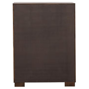 Jessica 5-piece Queen Bedroom Set Cappuccino - 200719Q-S5