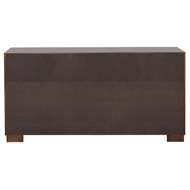 Jessica 5-piece Queen Bedroom Set Cappuccino - 200719Q-S5