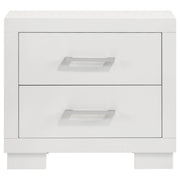 Jessica 5-piece Queen LED Bedroom Set Snow White - 202990Q-S5P
