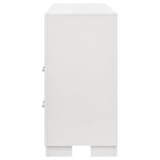 Jessica 6-drawer Dresser Snow White - 202993