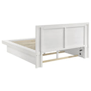 Jessica 6-piece Eastern King LED Bedroom Set Snow White - 202990KE-S6P
