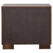 Jessica 6-piece Queen LED Bedroom Set Cappuccino - 200711Q-S6P