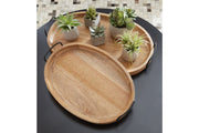 Jocelyne Brown/Black Tray (Set of 2) - DMV FurnitureTray