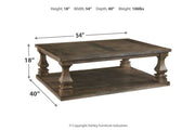 Johnelle Gray Coffee Table - DMV FurnitureCoffee Table