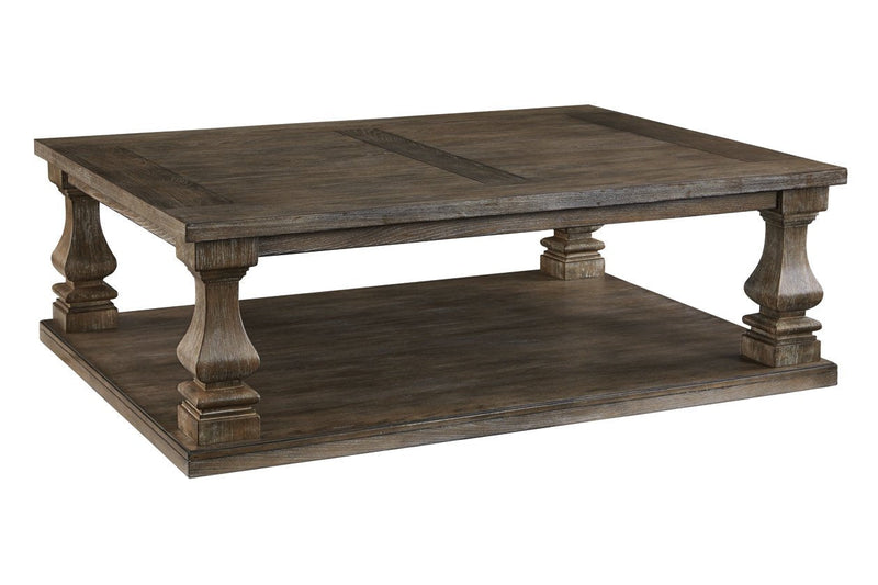 Johnelle Gray Coffee Table - DMV FurnitureCoffee Table