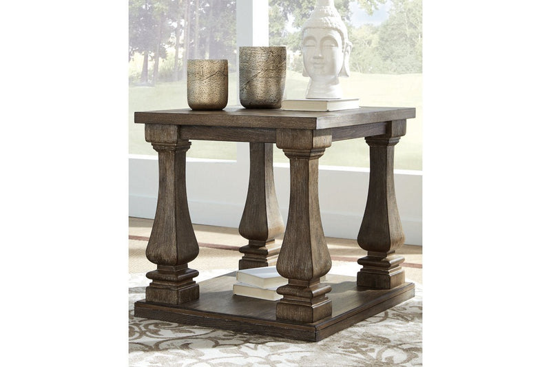 Johnelle Gray End Table - DMV FurnitureEnd Table
