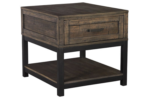 Johurst Grayish Brown End Table - DMV FurnitureEnd Table